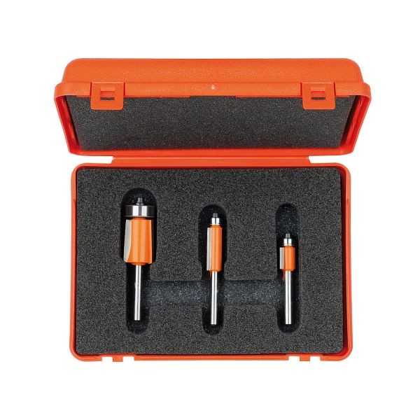 CMT Orange Tools Flush Trim Bit Set, 3 Pieces, 806.001.11