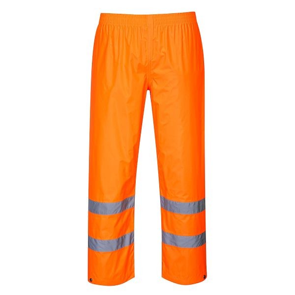 Portwest Hi-Vis Rain Pants, Orange, 4XL, Regular, H441ORR4XL