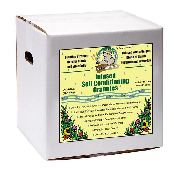 Bare Ground Just Scentsational Trident’s Pride Fish Fertilizer, Quantity: 15lb Box Soil Conditioning Granules, TP-15BX