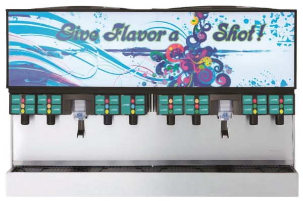 Lancer Flavor Select 60 Cubelet Ice Dispenser (Ada), 75-9999-090908