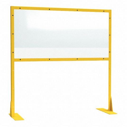 Strong Hold Room Divider, Number of Panels 1, 72 in Overall Height, 36 in Overall Width, 72 in Panel Height, IP-3636-L
