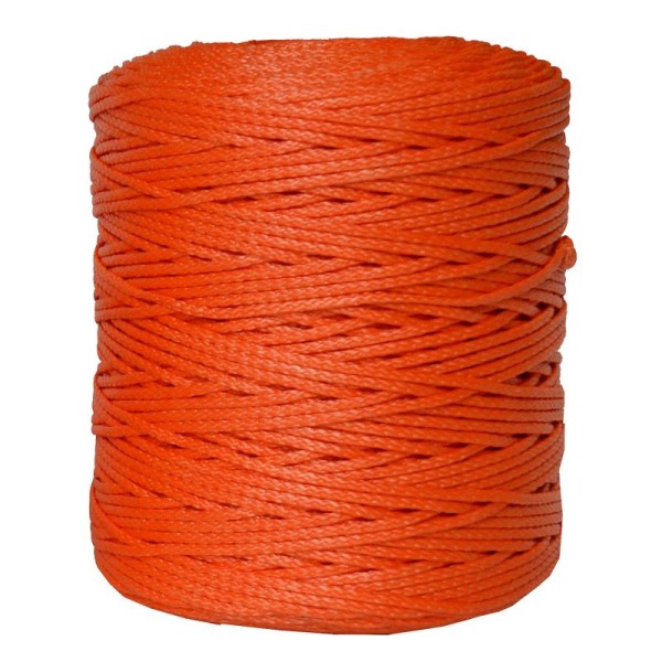 Jameson Dyneema Orange Throw Line 1000', 2.2 mm, TL-DY-221000