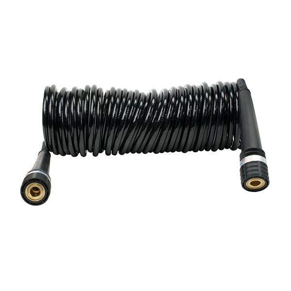 VIAIR 30Ft. Coil Hose, PU, Inside braided, Quick Connect Coupler on both ends, 00034