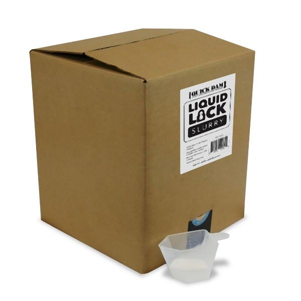 Quick Dam Liquid Lock Slurr 50 Lb Box With Scoop, LLS-50