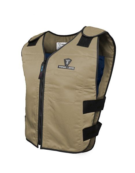 TechNiche Phase Change Cooling Vest, Khaki, L/XL, 6626-KH-L/XL
