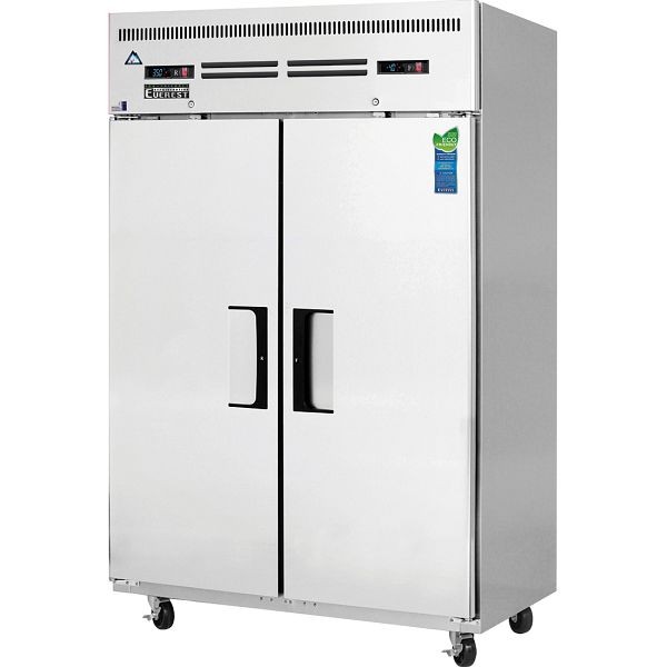 Everest Refrigeration 2 Door (1/2 Refrigerator & 1/2 Freezer) Dual Temperature, 49 3/4", ESRF2A