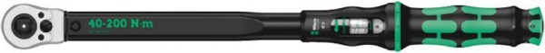 Wera Click-Torque C 3 Push R/L adjustable torque wrench for clockwise and anti-clockwise torque-control, 40-200 Nm, 1/2" x 40-200 Nm, 05075626001