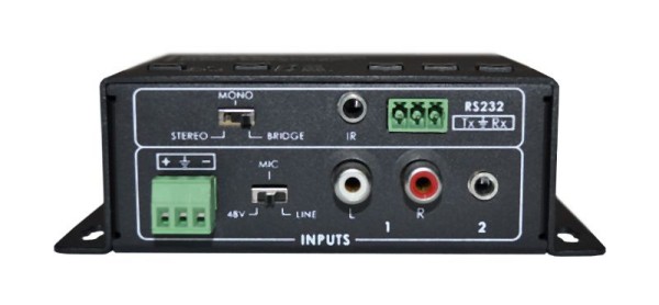 Alfatron 2x20Watt low impedance mini mixer amplifier, ALF-PA2B