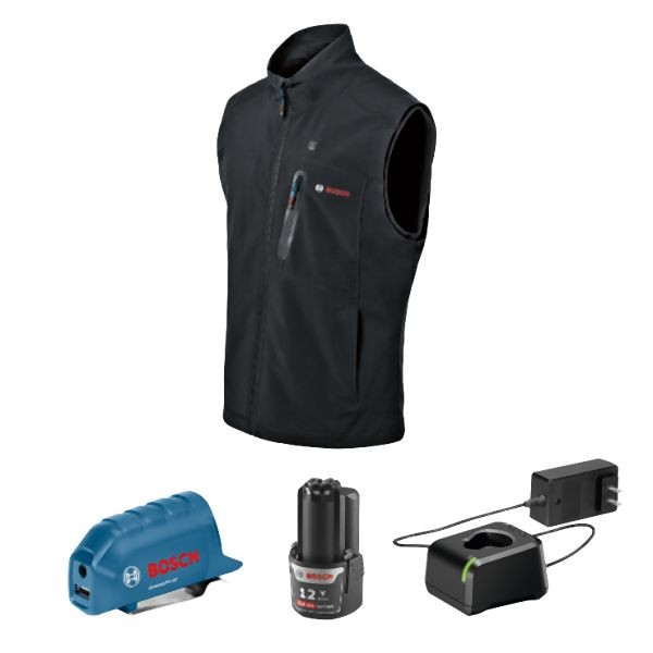 Bosch 12V Max Heated Vest Kit - Small, 06188000EG