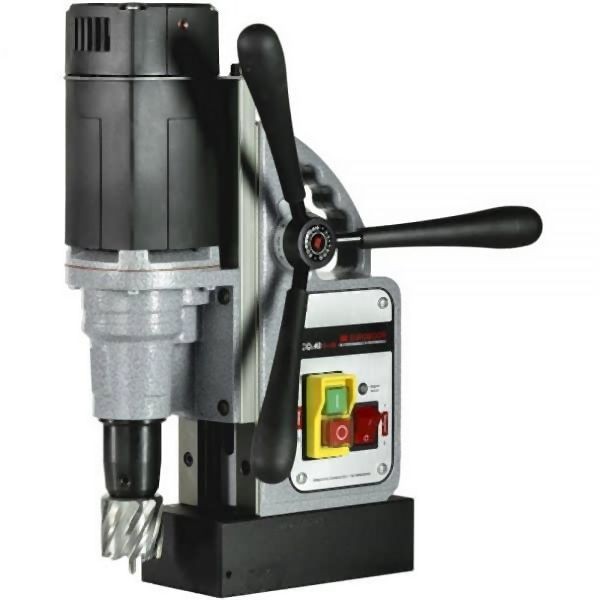 Euroboor 1 9/16" magnetic drilling machine with integrated motor cable and high power magnet, ECO.40S+/M