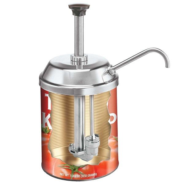 Server #10 Can Condiment Pump, Stainless Steel, 83000