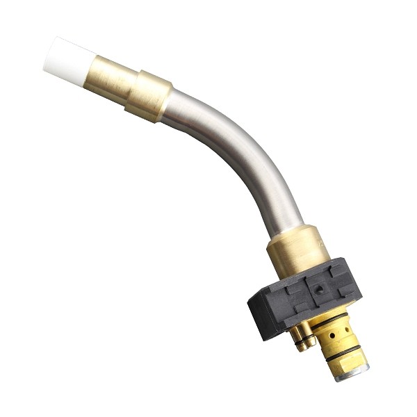 Abicor Binzel® 45 degrees Standard Swanneck is designed to use with WH 242 D MIG guns, 9.621.316