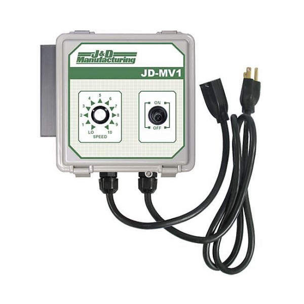 J&D Manufacturing Variable Speed Control with Cord, JDMV1-C