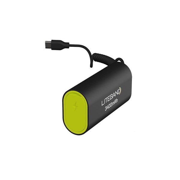 LiteBand 3400 mAh X-TEND Back-Up Rechargeable Battery Pack, LXBP-3400